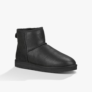 Ugg Classic Mini Bomber Klassiska Stövlar Herr Svarta (120489SKB)